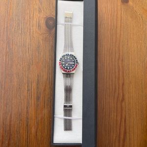 Q Timex Reissue 38mm Stainless Steel Bracelet Watch